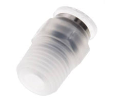 6mm x R1/4'' Push-in Fitting with Male Threads PA EPDM/PTFE