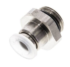6mm x G1/4'' Push-in Fitting with Male Threads PA/Stainless Steel EPDM