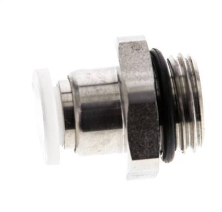 6mm x G1/4'' Push-in Fitting with Male Threads PA/Stainless Steel EPDM