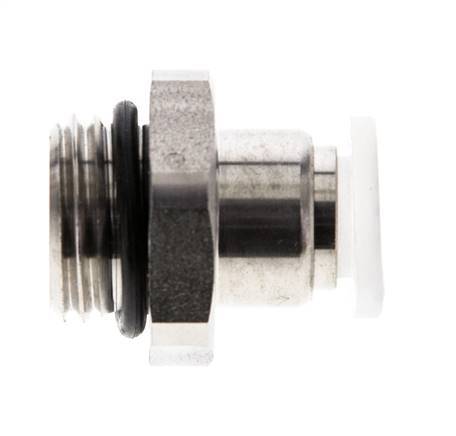 6mm x G1/4'' Push-in Fitting with Male Threads PA/Stainless Steel EPDM