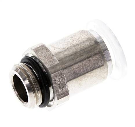 10mm x G1/4'' Push-in Fitting with Male Threads PA/Stainless Steel EPDM