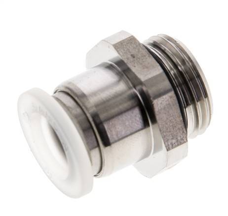 10mm x G3/8'' Push-in Fitting with Male Threads PA/Stainless Steel EPDM