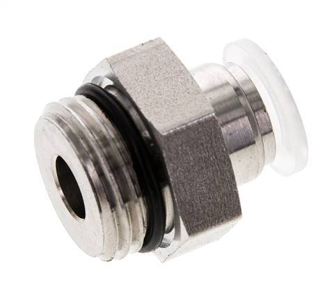 10mm x G1/2'' Push-in Fitting with Male Threads PA/Stainless Steel EPDM