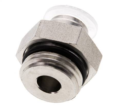 10mm x G1/2'' Push-in Fitting with Male Threads PA/Stainless Steel EPDM