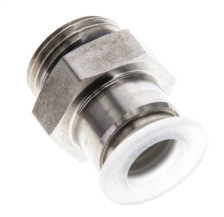 12mm x G1/2'' Push-in Fitting with Male Threads PA/Stainless Steel EPDM