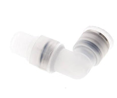 10mm x R1/4'' 90deg Elbow Push-in Fitting with Male Threads PA EPDM/PTFE Rotatable