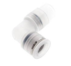 12mm x R3/8'' 90deg Elbow Push-in Fitting with Male Threads PA EPDM/PTFE Rotatable