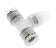 12mm x R3/8'' Inline Tee Push-in Fitting with Male Threads PA EPDM FDA Rotatable