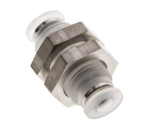 4mm Push-in Fitting PA EPDM/PTFE Bulkhead