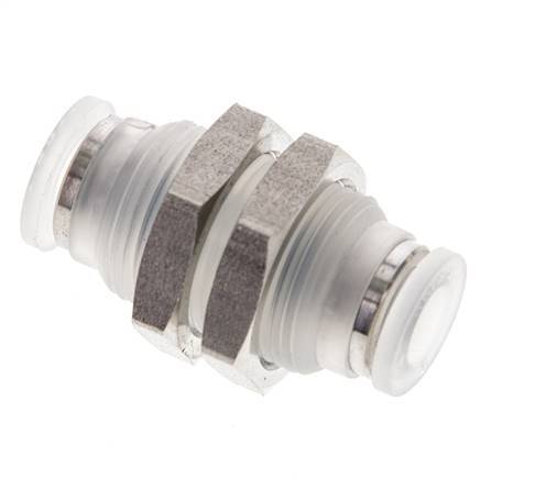 6mm Push-in Fitting PA EPDM/PTFE Bulkhead
