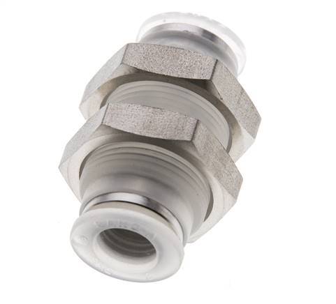 8mm Push-in Fitting PA EPDM/PTFE Bulkhead