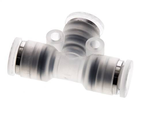 6mm Tee Push-in Fitting PA EPDM FDA