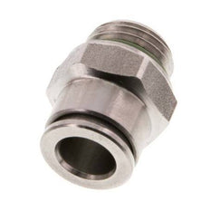 8mm x G1/4'' Push-in Fitting with Male Threads Stainless Steel FKM