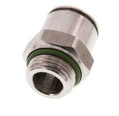12mm x G3/8'' Push-in Fitting with Male Threads Stainless Steel FKM