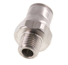 12mm x 1/4'' NPT Push-in Fitting with Male Threads Stainless Steel FKM