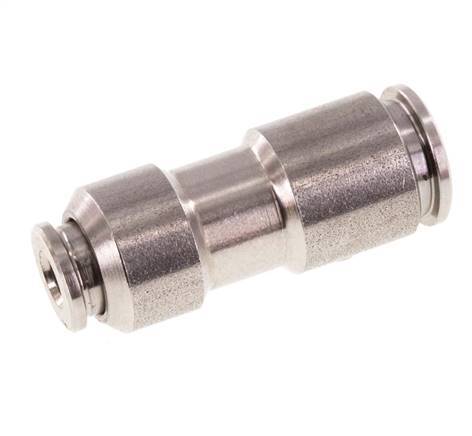 4mm x 6mm Push-in Fitting Stainless Steel FKM