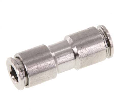 6mm Push-in Fitting Stainless Steel FKM