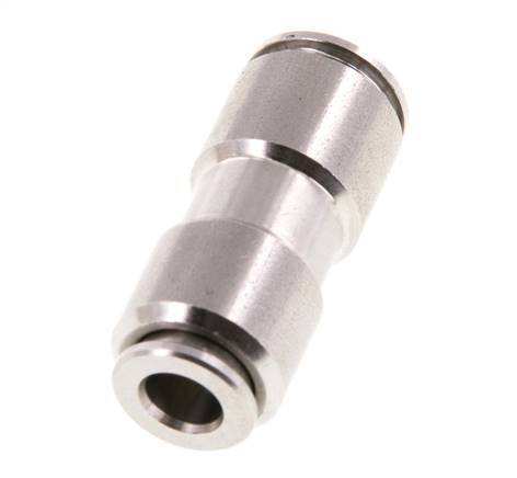 6mm x 8mm Push-in Fitting Stainless Steel FKM
