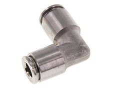 6mm 90deg Elbow Push-in Fitting Stainless Steel FKM