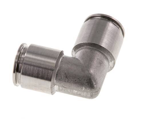 10mm 90deg Elbow Push-in Fitting Stainless Steel FKM