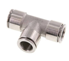 12mm Tee Push-in Fitting Stainless Steel FKM