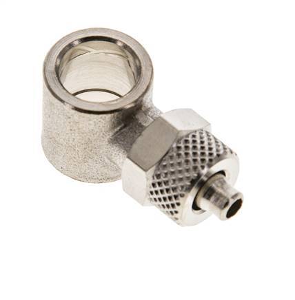 6x4 & G1/8'' Nickel plated Brass Banjo Push-on Fitting [2 Pieces]