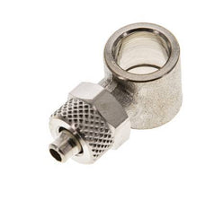 6x4 & G1/8'' Nickel plated Brass Banjo Push-on Fitting [2 Pieces]