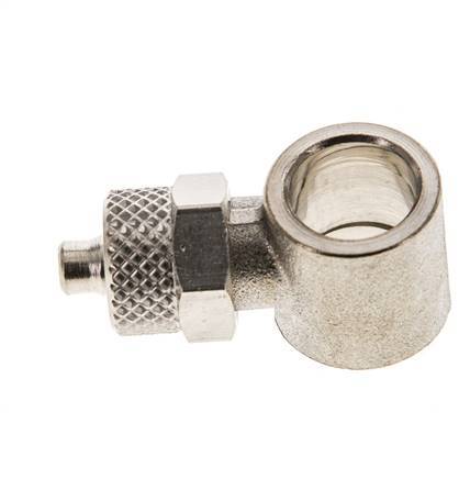 6x4 & G1/8'' Nickel plated Brass Banjo Push-on Fitting [2 Pieces]