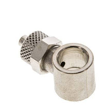 6x4 & G1/8'' Nickel plated Brass Banjo Push-on Fitting [2 Pieces]