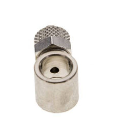 6x4 & G1/8'' Nickel plated Brass Banjo Push-on Fitting [2 Pieces]