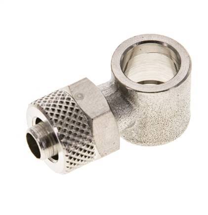 8x6 & G1/8'' Nickel plated Brass Banjo Push-on Fitting [2 Pieces]