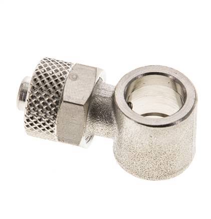 8x6 & G1/8'' Nickel plated Brass Banjo Push-on Fitting [2 Pieces]