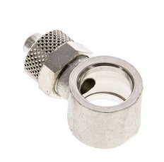 8x6 & G1/4'' Nickel plated Brass Banjo Push-on Fitting [2 Pieces]