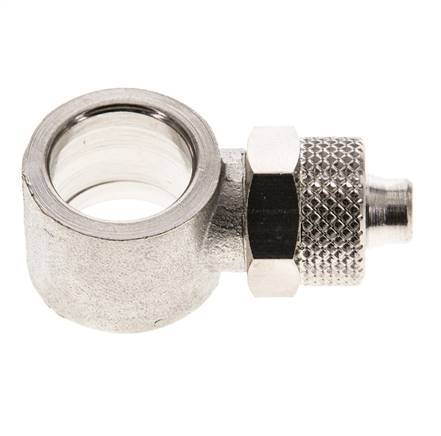 8x6 & G1/4'' Nickel plated Brass Banjo Push-on Fitting [2 Pieces]
