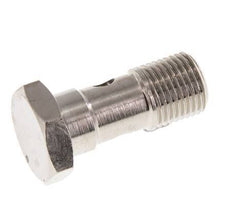 1-way nickel-plated Brass Banjo Bolt with G1/8'' Male Threads L22.5mm [5 Pieces]