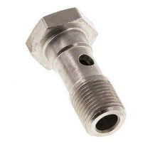 1-way nickel-plated Brass Banjo Bolt with G1/8'' Male Threads L24mm [5 Pieces]