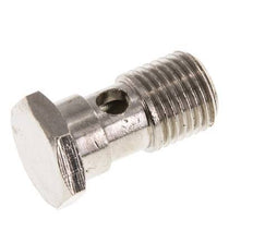 1-way nickel-plated Brass Banjo Bolt with G1/4'' Male Threads L25mm [2 Pieces]