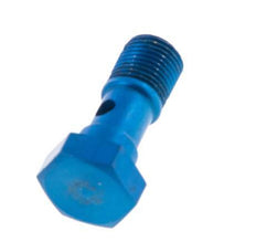 1-way Aluminum Banjo Bolt with G1/8'' Male Threads L25mm [5 Pieces]