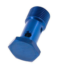 1-way Aluminum Banjo Bolt with G1/2'' Male Threads L45mm