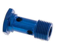 1-way Aluminum Banjo Bolt with G1/2'' Male Threads L45mm
