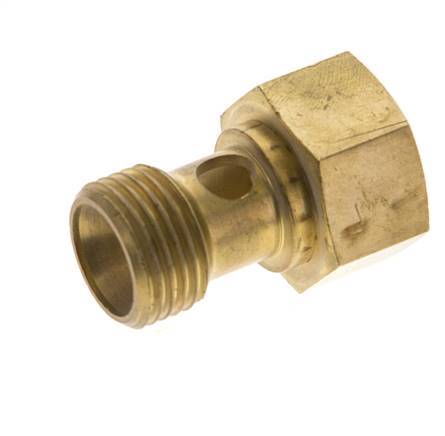 10x8mm & G1/2'' PVDF Straight Compression Fitting with Female Threads 10 bar