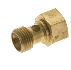 8x6mm & G1/4'' PVDF Elbow Compression Fitting with Male Threads 10 bar