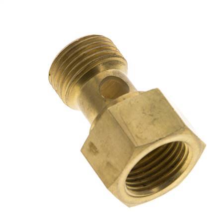 8x6mm & G1/4'' PVDF Elbow Compression Fitting with Male Threads 10 bar
