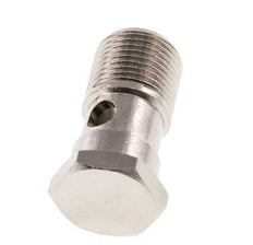 1-way nickel-plated Brass Banjo Bolt with G3/8'' Male Threads L32mm [2 Pieces]