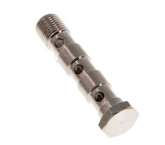 3-way nickel-plated Brass Banjo Bolt with G1/4'' Male Threads L67mm [2 Pieces]