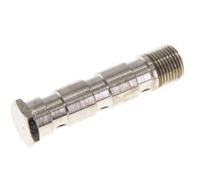 3-way nickel-plated Brass Banjo Bolt with G1/2'' Male Threads L89mm