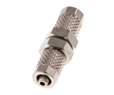 5x3 Nickel plated Brass Straight Push-on Fitting Bulkhead [2 Pieces]