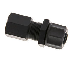 11.6x9 & G3/8'' Aluminum Straight Push-on Fitting with Female Threads Bulkhead