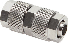 12x10 Nickel plated Brass Straight Push-on Fitting [2 Pieces]