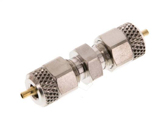 4x2 Nickel plated Brass Straight Push-on Fitting [2 Pieces]